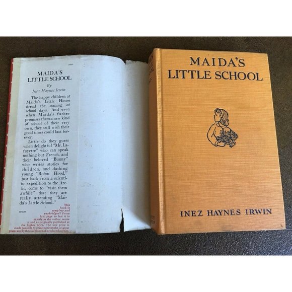 Maida’s Little school-INEZ HAYNES IRWIN-GROSSET & DUNLAP 1926 Hardcover Book - Picture 4 of 6